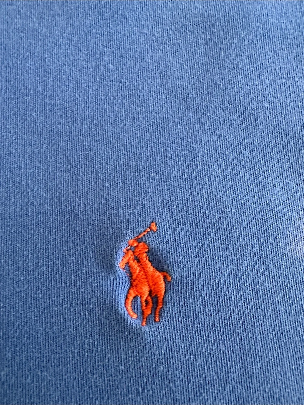 Polo by Ralph Lauren Men’s Cobalt Blue Polo with Red Pony